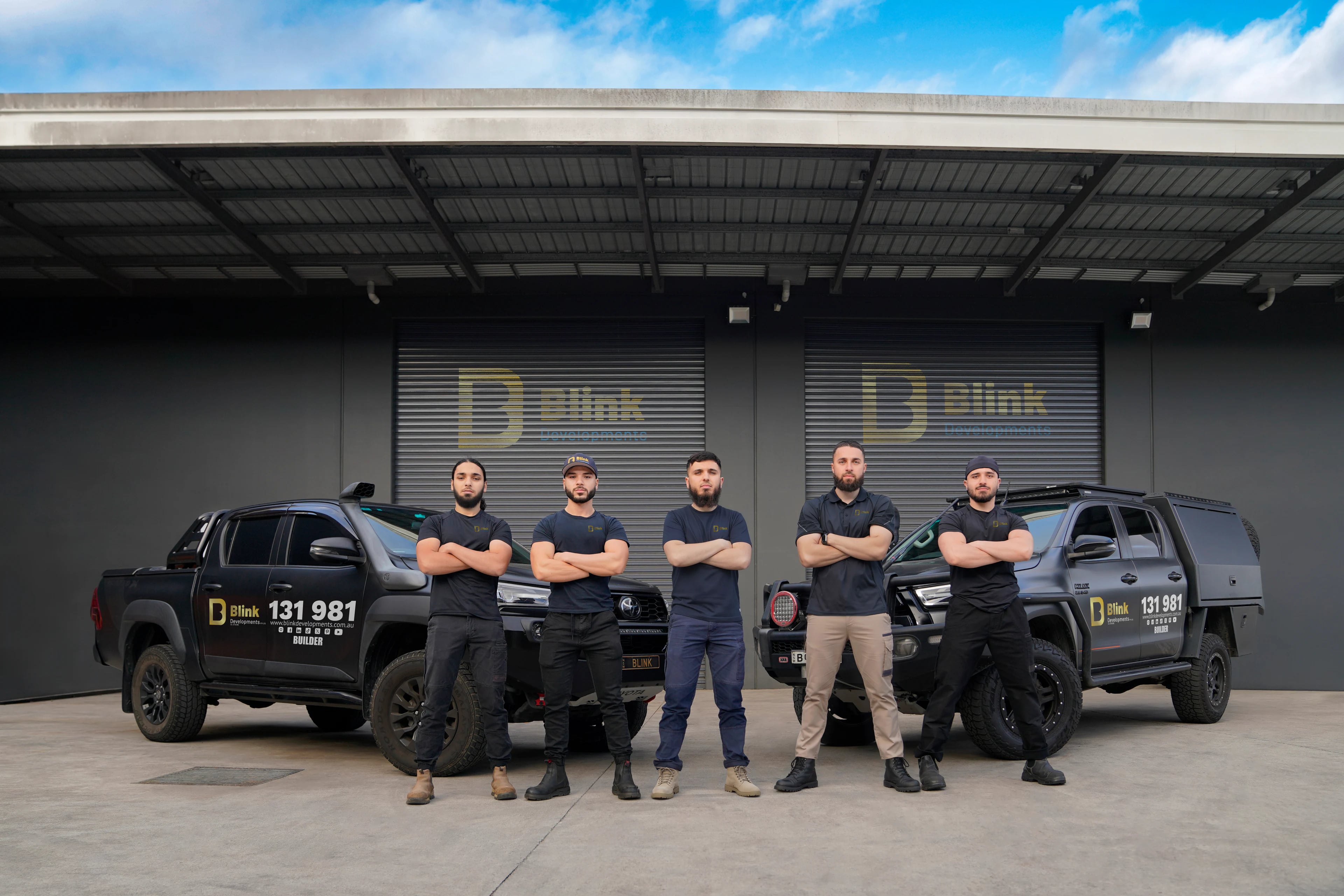 The Bathroom Renovation Killara team with their work vehicles